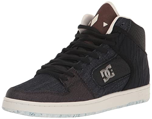 Dc Unisex X Star Wars The Mandalorian Sneaker Collection Skate Shoe, Black/Brown/Black (Manteca 4 Hi), 12 Us Men #TOP17