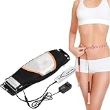 YXKJZHF Slimming Belt, Waist Trimmer Slimming Heating Belt with Vibrating and Heating Function, 360° All-Round Massage