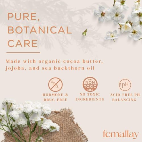 Image of Femallay Peach Scented Vaginal Moisturizing Suppository, 100% Natural Solution for Dryness and Odor, Quick Melting and Long Lasting 14 Suppositories + 1 Applicator, 2-Pack