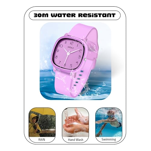 Image of SPIKY Analog Watch for Kids | Water Resistant & Lightweight | Durable & Soft Silicone Strap | Unisex Best Birthday Gift | Casual Analogue Wrist Watches for Boys & Girls | Age 2-14 yrs