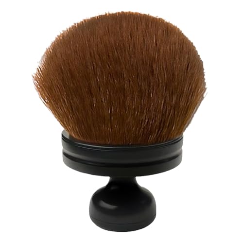 Brocha autobronceadora, brocha de maquillaje corporal grande para autobronceador de 7,4 cm de diámetro, cepillo de cuerpo portátil, aplicador de la piel para piernas, brazos, polvos, para bronceado