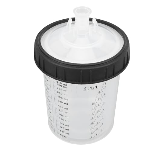 Generic Mezcente de Aerosol de Laca Desechable, Plástico Desechable -Lacquer -Lacquer Cup Cup Plano lokous Lull (0-810ml/0-28oz (F110807))