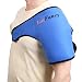 LotFancy Gel Ice Pack with Shoulder Wrap, Hot Cold Pack Therapy for Sports Injuries, Sprains Sore, Swelling, Aches, Muscle and Joint Pain (Large 11 x 5 inches)