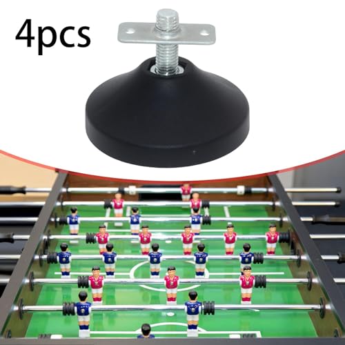 Aosekaa 4 Pieces Pool Table Leg Levelers Table Leveling Feet Ping Pong Table Billiard Pool Table Leg Leveling Riser Soccer Table Part