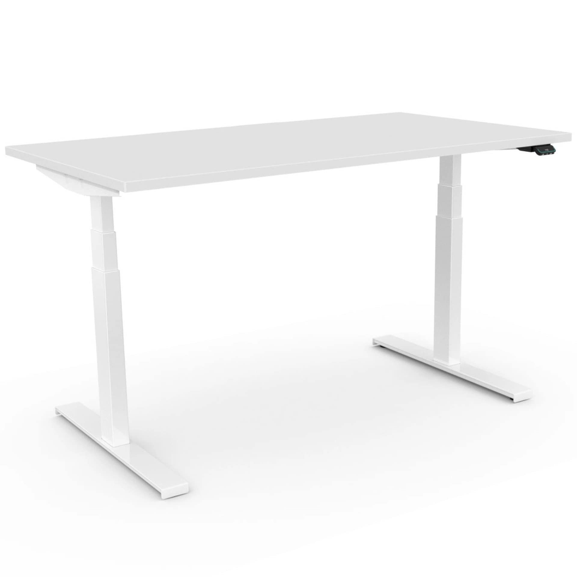 Buy Linak DF2 Ergonomic Electric Sit Standing Desk Assembled In A Box With Bluetooth & Mobile