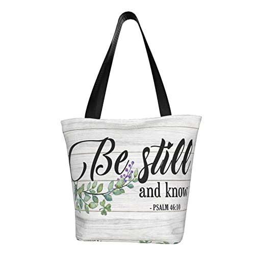 Inspirational Christian Tote Bags For Women Religious Tote Christian Art Gifts Reusable Shopping Tote Bag For Church Events Bible Study Work Travel #TOP27