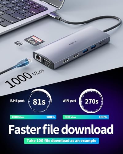 Station d'accueil double moniteur USB C pour un télétravail efficace - 6