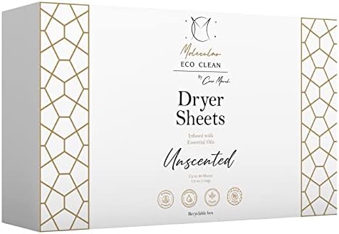 Eco Clean Dryer Sheets Hypoallergenic...