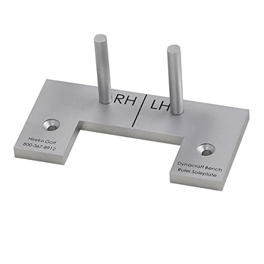 Dynacraft Bench Ruler Soleplate | The Fast, Easy and Accurate Golf Club Length Measuring Tool