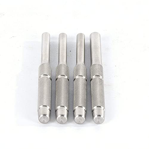 Red Iron Hollow End Stainless Steel Starter Punch Set(4 Pieces)