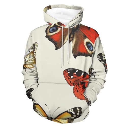 Hoodie papillon dessin animé idéal pour vos sorties urbaines décontractées