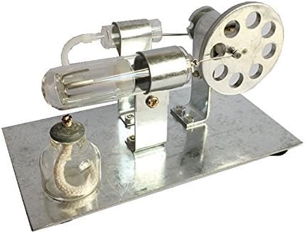 Goodlife623 New Mini Stirling Engine Model Hot Air Steam Powered Toy Physics Experiment