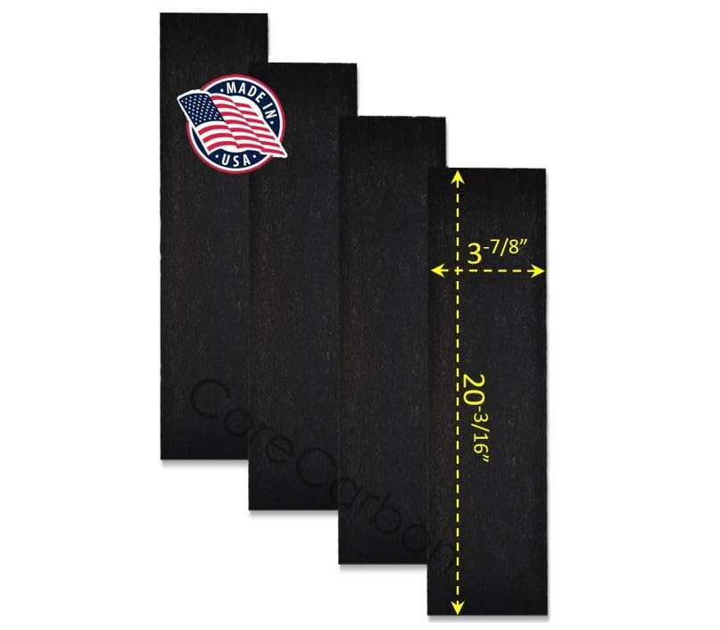CoreCarbon 4-Pack Carbon Pre-Filter Designed to Fit Honeywell...