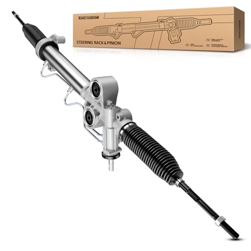 Torchbeam Power Steering Rack and Pinion Compatible with Chevy 2007-2011 Silverado/Sierra 1500 Crew/Extended Cab, 2012-2013 Sierra 1500(Exc. Hybrid) Replace 22-1036, 221036, 19207489, 19153072
