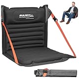 EULANT Extendida Cojín de Asiento Inflable con Respaldo,Portátil Plegable Silla para Camping Playa Kayak Senderismo Eventos Deportivos Conciertos