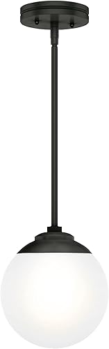 Miniatura 8 de Hunter Fan Company 19169 Hepburn - Lámpara colgante (níquel cepillado)