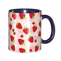 Amazon.co.jp: マグカップ いちご柄 苺柄 イチゴ柄 グッズ ギフト