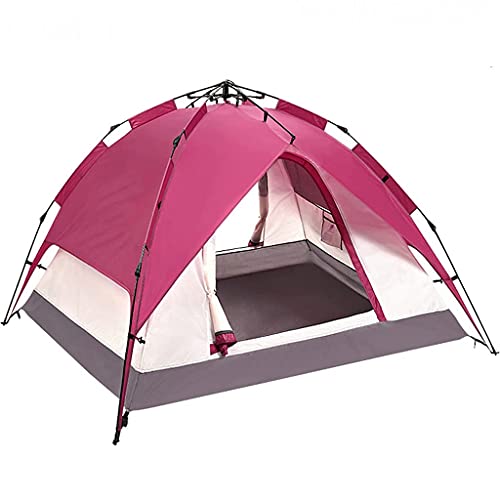 Tente camping 3-4 personnes contre la pluie et le vent, montage pop-up instantané