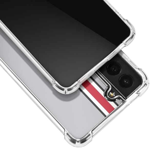 Skinit Clear Phone Case Compatible with Galaxy S22 - Officially Licensed Ohio State University Buckeyes Design