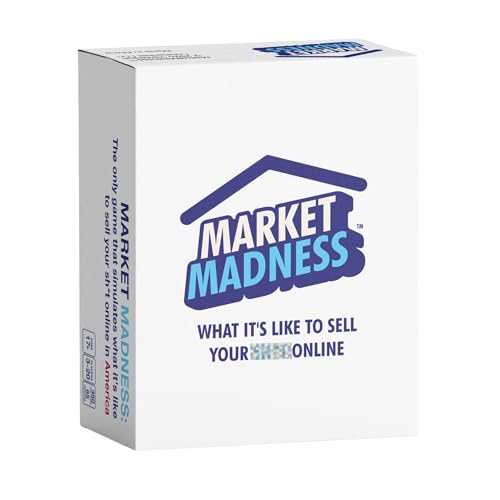 Market Madness – Funny Adult Party Card Game About Buying