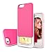 iPhone 6S Case, iPhone 6 Case, Style4U Slim Shock-Resistant Hybrid Armor Case with Credit / ID Card Compartment for Apple iPhone 6S / 6 with 1 Stylus and 1 HD Clear Screen Protector [Hot Pink]