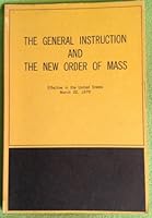 The General Instruction And The New Order Of Mass B000NHZOIS Book Cover