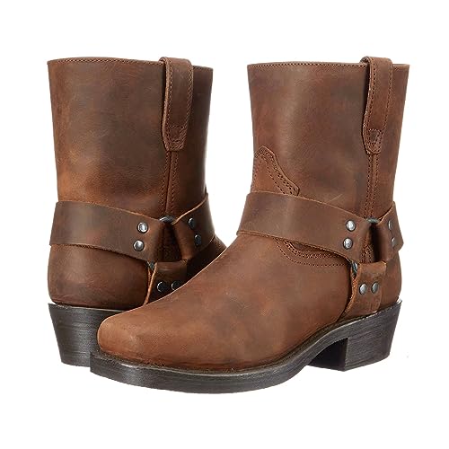 ADMLZQQ Cowboy Boots Men Square Toe Western Boot Durable Classic Work Boots4