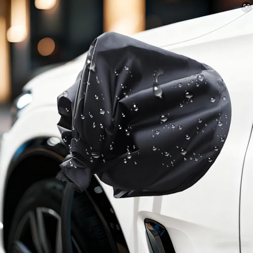 Housse de protection pour prise de charge de voiture électrique, housse de pluie, magnétique, pour voiture électrique, étanche, housse de protection contre la neige et la poussière, pour véhicules