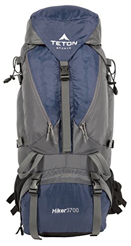 TETON Sports Hiker 3700 Ultralight Internal Frame Backpack – Not Your Basic Backpack; High-Performance Backpack for Hiking, Camping, Travel, and Outdoor Activities; Sewn-In Rain Cover