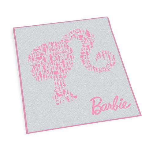 Herding Teppich, Barbie, 100 x 120 cm, Oberseite aus 100% Polyamid