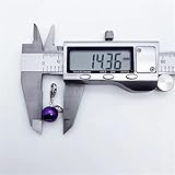 LDGSUPH Encanto De Colgante De Manzana De Esmalte Morado...