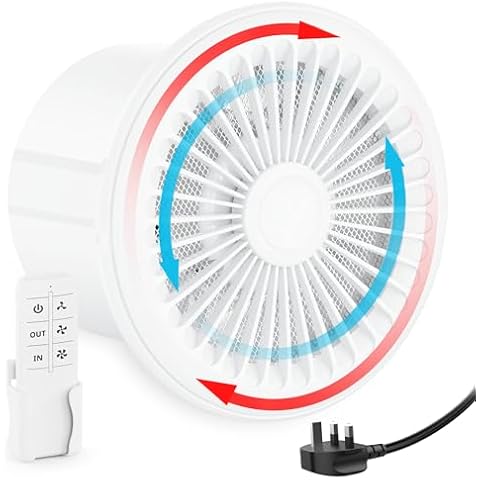 HG Power 150mm Reversible Extractor Fan Cover