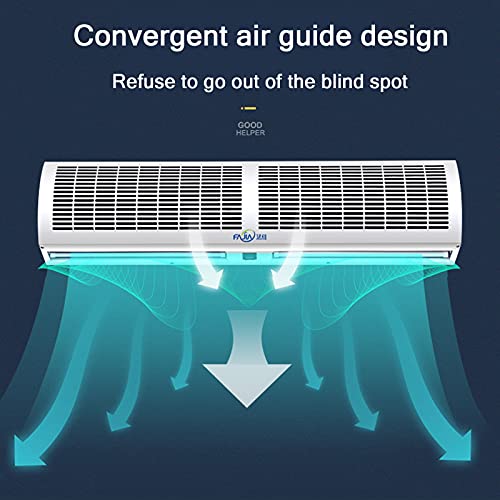 Luchtgordijnmachine Commerciële Geluidsarme Natuurlijke Wind Elektrisch Luchtgordijn Met Afstandsbediening Warmte… - Image 5