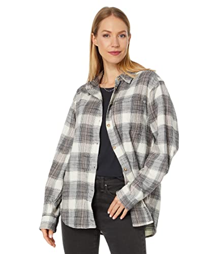 T-Shirt de Poche Surdimensionné Boyfriend Lucky Brand pour Femme au Style Décontracté