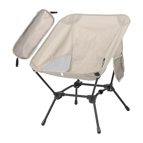 Sillas Plegables De Exterior para Adultos - Asiento Pequeño Portátil para Playa - Silla de Camping con Bolsillo Lateral para Picnic, Senderismo, Piscina, Jardín, Mochilero, Playa, Fiestas, Exteriore