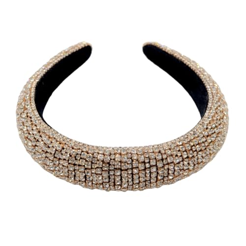 mulanfeng ���C���X�g�[�� �N���X�^�� �w�b�h�o���h �����p ���C�h�w�A �t�[�v �p�b�h���� �r�[�Y �w�A�o���h �n���h���C�h �w�A�A�N�Z�T���[ (�S�[���h�A�t���[�T�C�Y)