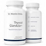 Dr. Westin Childs - Thyroid Glandular+ Freeze Dried, Grass-Fed Bovine Thyroid Support & Endocrine Health Supplement - L-Tyrosine, Selenium, Iodine 120 ct