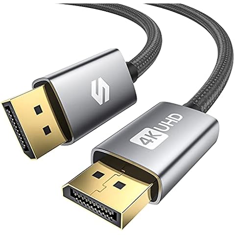 Silkland VESA Certified DisplayPort Cable 144Hz/2m, Support 4K@60Hz, 2K@144Hz, 2K@165Hz, Compatible with FreeSync and G-Sync, Display Port Cable for 144Hz Gaming Monitor, HDTV, Gaming Graphics Card Cover