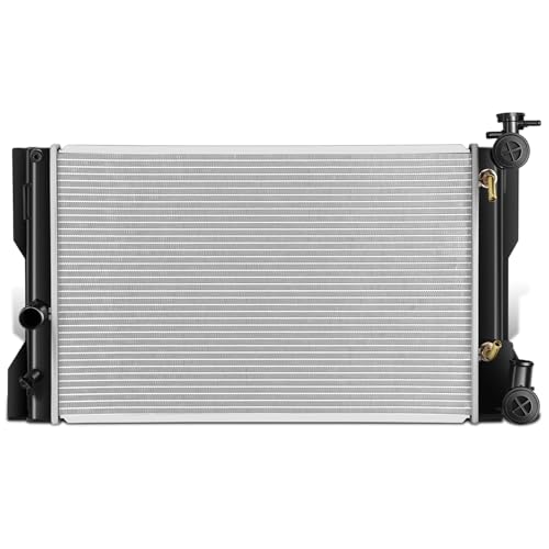 DNA Motoring CU13106 1-Row Aluminum Core Radiator Engine Cooling Compatible with 09-10 Pontiac Vibe; 09-17 Toyota Matrix/Corolla 164100T030 13049 3445 OEM-RA-13106