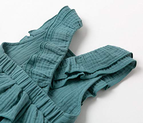 Curipeer — Vestido infantil para meninas com babados fofos e saia de renda tutu para festa de prince