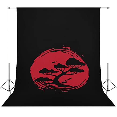 Bonsai Tree Pictorial Cloth Backdrop Muslin Portrait Background Screen for Photo Backdrop Video...