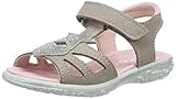 100% Echtleder RICOSTA Mädchen Gina Riemchensandalen, Beige (Taupe 659), 27 EU