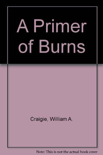 A Primer of Burns 0804608148 Book Cover