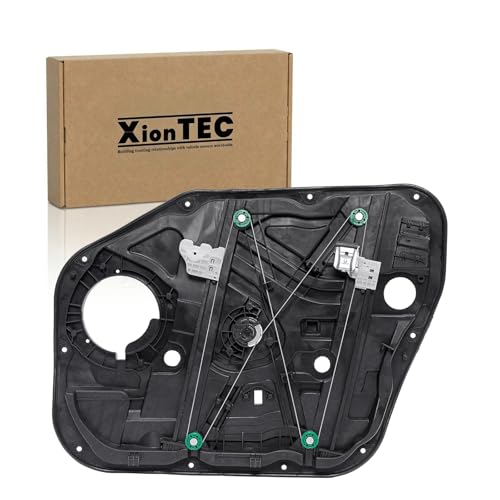 XIONTEC Power Window Regulator with Panel without Motor Front Driver Side Compatible with Hyundai Tucson 2016 2017 2018 2019 2020 Replaces# 82471-D3011 82471-D3010