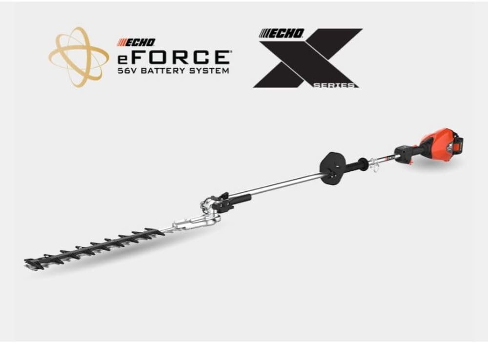 ECHO DHCA-2600R2 21" 56V Articulating Hedge Trimmer with 5.0 Ah Battery and Rapid Charger