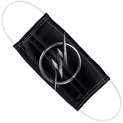 Popfunk The Flash: TV Series Zoom Logo 1-Ply Reusable Face Mask Covering with Adjustable Nose Wire, Unisex