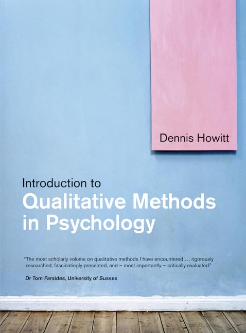 Buy Introduction to Qualitative Methods in Psychology — BookShops.in