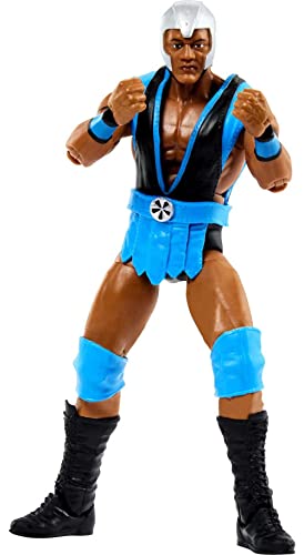 Mattel WWE Action Figures, WWE Elite Farooq Asad Figure with Accessories, Collectible Toys, Multicolor, 5.9055 inches - Image 2