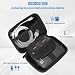 ProCase 2,5" Festplattentasche für Seagate Portable Drive/Toshiba Canvio Partner/WD Elements/UnionSine Externe Festplatte/Backup Plus Slim/Samsung T9 Portable SSD External Hard Drive Tasche -Grün