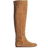 Zadig & Voltaire Bottes hautes en daim pour femme SWCT00791